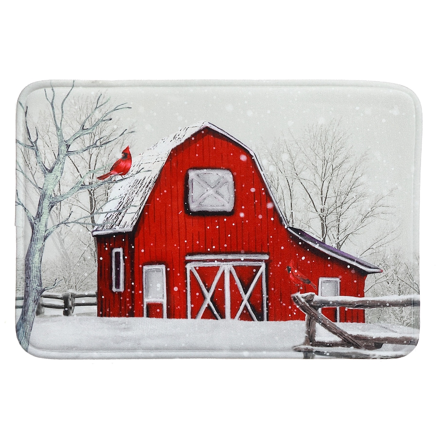 Image 736776.jpg, Product 736-776 / Price $29.99, IH Casa Décor Memory Foam Digital Print Mat (Winter's Coming, Barn In Winter) from IH Casa Decor on TSC.ca's Home & Garden department