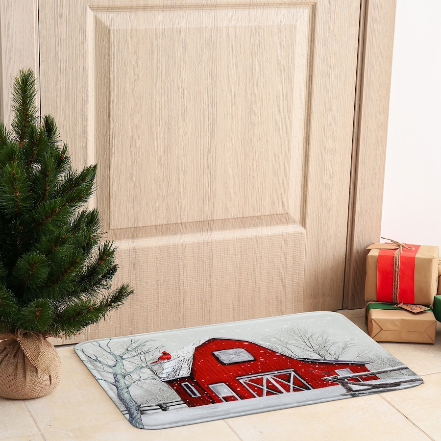 Image 736776_ALTMORE1.jpg, Product 736-776 / Price $29.99, IH Casa Décor Memory Foam Digital Print Mat (Winter's Coming, Barn In Winter) from IH Casa Decor on TSC.ca's Home & Garden department