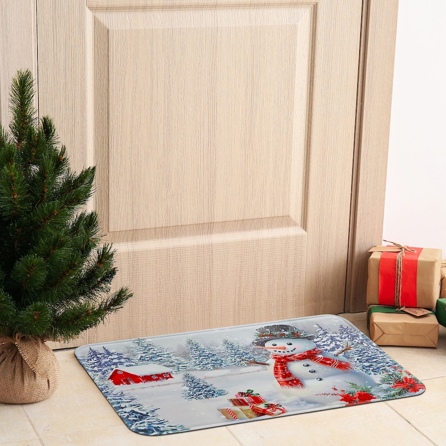Image 736777_ALTMORE1.jpg, Product 736-777 / Price $29.99, IH Casa Décor Memory Foam Digital Print Mat (Snowman In Forest) from IH Casa Decor on TSC.ca's Home & Garden department