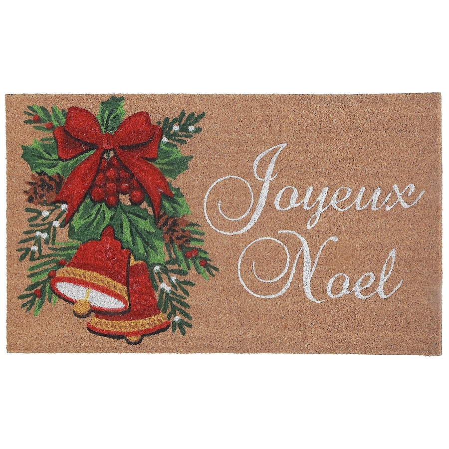 Image 736782.jpg, Product 736-782 / Price $34.99, IH Casa Décor Coir Door Mat (Bells, Joyeux Noel) from IH Casa Decor on TSC.ca's Home & Garden department