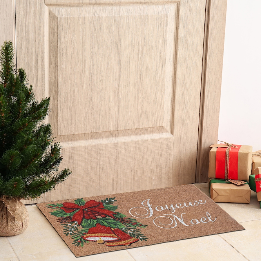 Image 736782_ALTMORE1.jpg, Product 736-782 / Price $34.99, IH Casa Décor Coir Door Mat (Bells, Joyeux Noel) from IH Casa Decor on TSC.ca's Home & Garden department