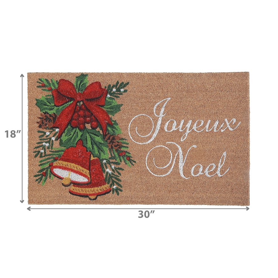 Image 736782_ALTMORE2.jpg, Product 736-782 / Price $34.99, IH Casa Décor Coir Door Mat (Bells, Joyeux Noel) from IH Casa Decor on TSC.ca's Home & Garden department