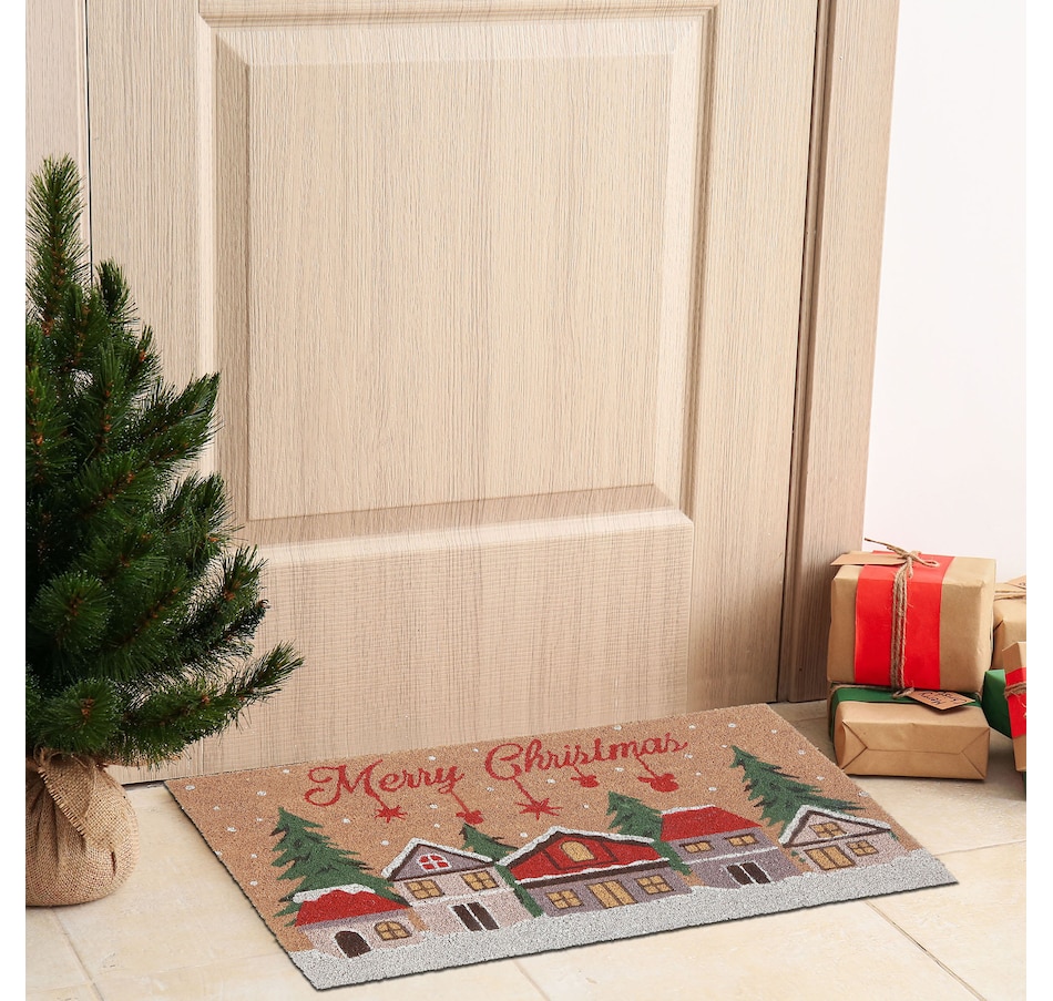 Image 736784_ALTMORE1.jpg, Product 736-784 / Price $34.99, IH Casa Décor Coir Door Mat (Winter Village, Merry Christmas) from IH Casa Decor on TSC.ca's Home & Garden department