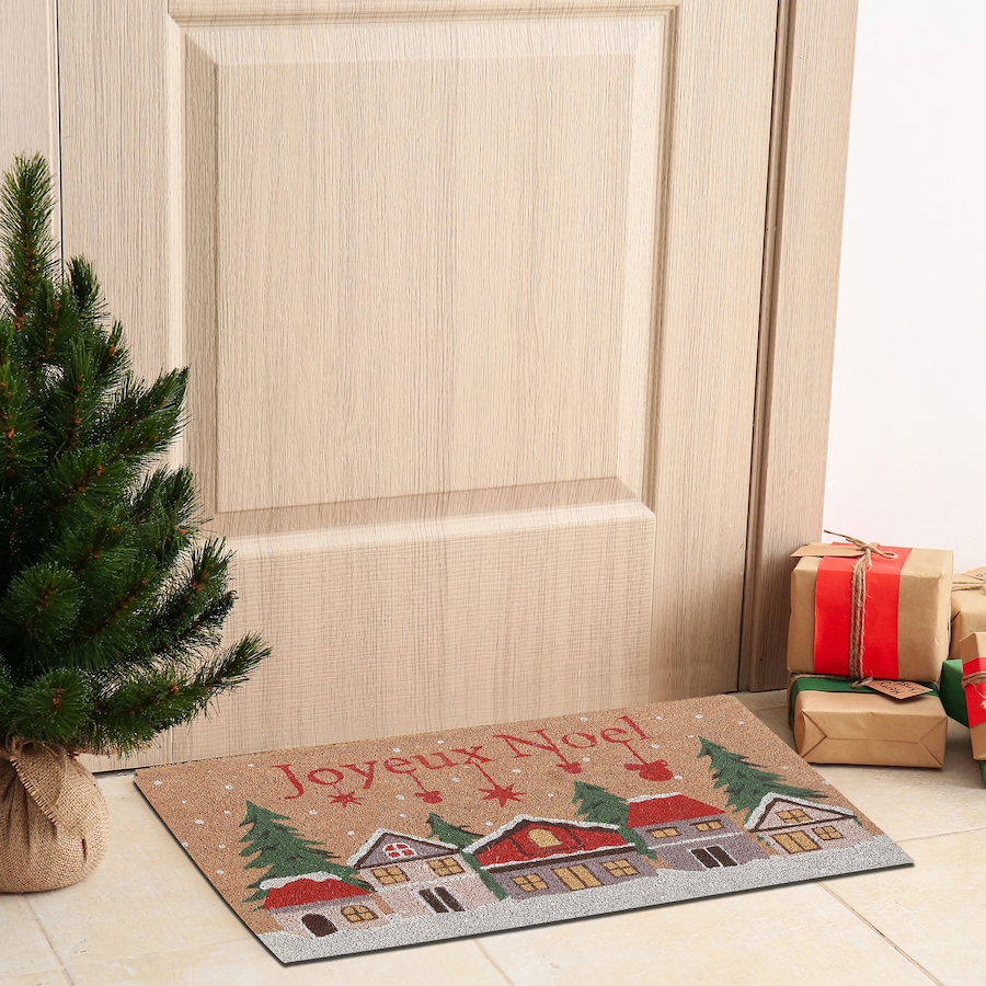 Image 736785_ALTMORE1.jpg, Product 736-785 / Price $34.99, IH Casa Décor Coir Door Mat (Winter Village, Joyeux Noel) from IH Casa Decor on TSC.ca's Home & Garden department