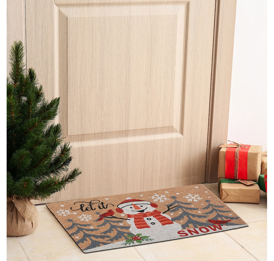 Image 736786_ALTMORE1.jpg, Product 736-786 / Price $34.99, IH Casa Décor Coir Door Mat (Snowman, Let It Snow) from IH Casa Decor on TSC.ca's Home & Garden department