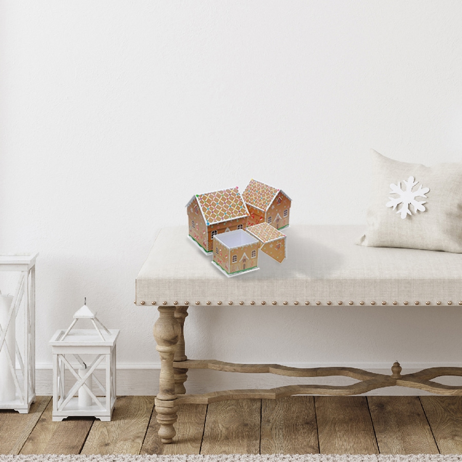 Image 736797_ALTMORE1.jpg, Product 736-797 / Price $34.99, IH Casa Décor House Shape Nesting Boxes (Christmas House, Set of 3) from IH Casa Decor on TSC.ca's Home & Garden department