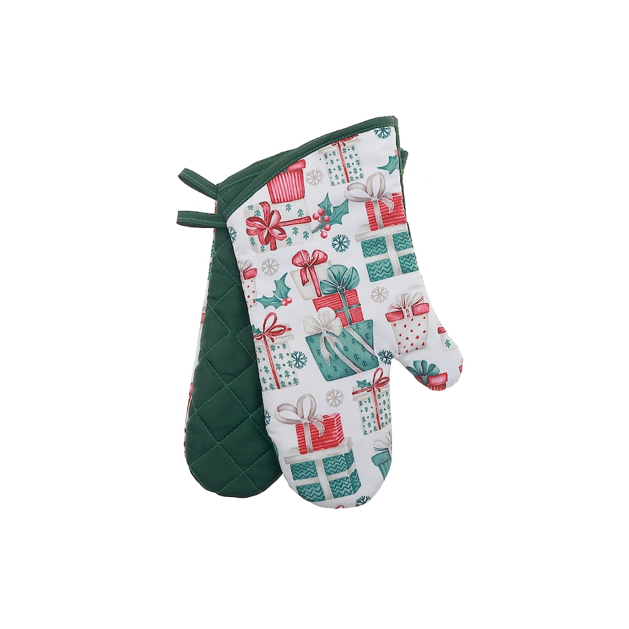 Image 736801.jpg, Product 736-801 / Price $19.99, IH Casa Décor 14" Oven Mitts (presents, set of 2) from IH Casa Decor on TSC.ca's Kitchen department