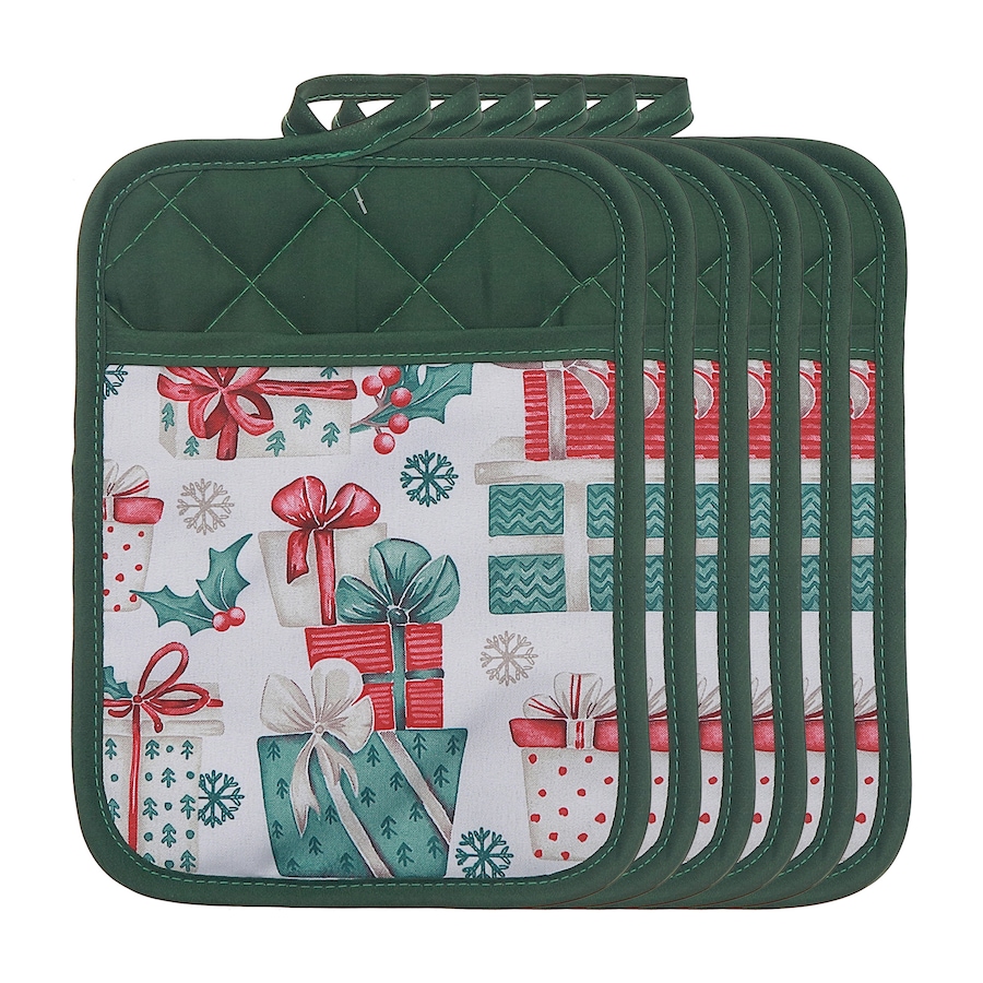 Image 736807_ALTMORE2.jpg, Product 736-807 / Price $24.99, IH Casa Décor Pot Holder with Pocket (presents, set of 6) from IH Casa Decor on TSC.ca's Kitchen department