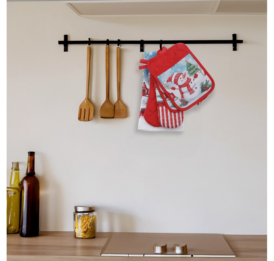 Image 736832_ALTMORE1.jpg, Product 736-832 / Price $19.99, IH Casa Décor 5-Piece Kitchen Set (snowman) from IH Casa Decor on TSC.ca's Kitchen department