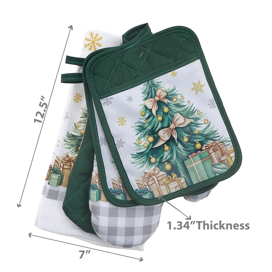 Image 736833_ALTMORE2.jpg, Product 736-833 / Price $19.99, IH Casa Décor 5-Piece Kitchen Set (Christmas tree) from IH Casa Decor on TSC.ca's Kitchen department