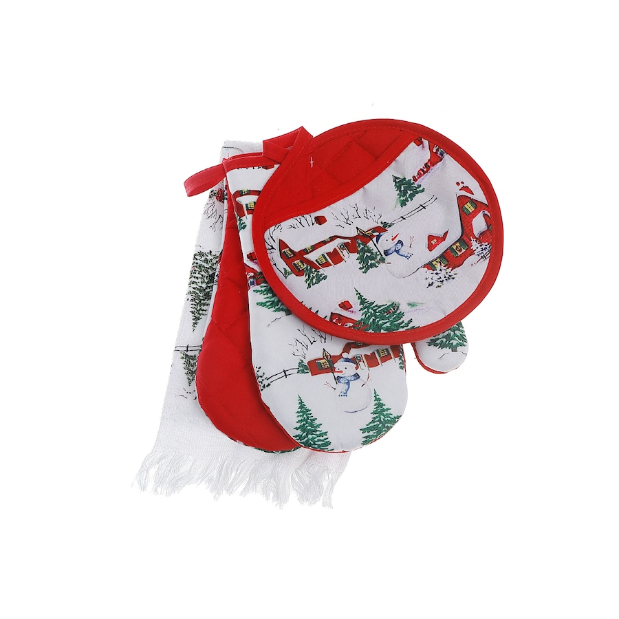 Image 736842.jpg, Product 736-842 / Price $19.99, IH Casa Décor 4-Piece Kitchen Set (winter village) from IH Casa Decor on TSC.ca's Kitchen department