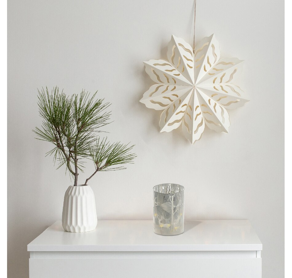 Image 736861_ALTMORE1.jpg, Product 736-861 / Price $34.99, IH Casa Décor LED Cylinder Glass Stand (deer in winter forest, grey, set of 2) from IH Casa Decor on TSC.ca's Home & Garden department