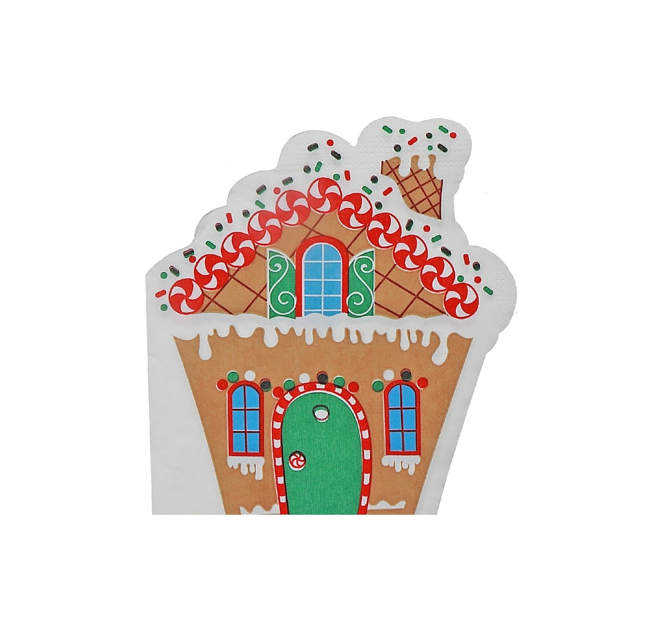 Image 736906.jpg, Product 736-906 / Price $29.99, IH Casa Décor 20-Pack Luncheon 3-Ply Napkin (tree with reindeer pattern, set of 6) from IH Casa Decor on TSC.ca's Kitchen department