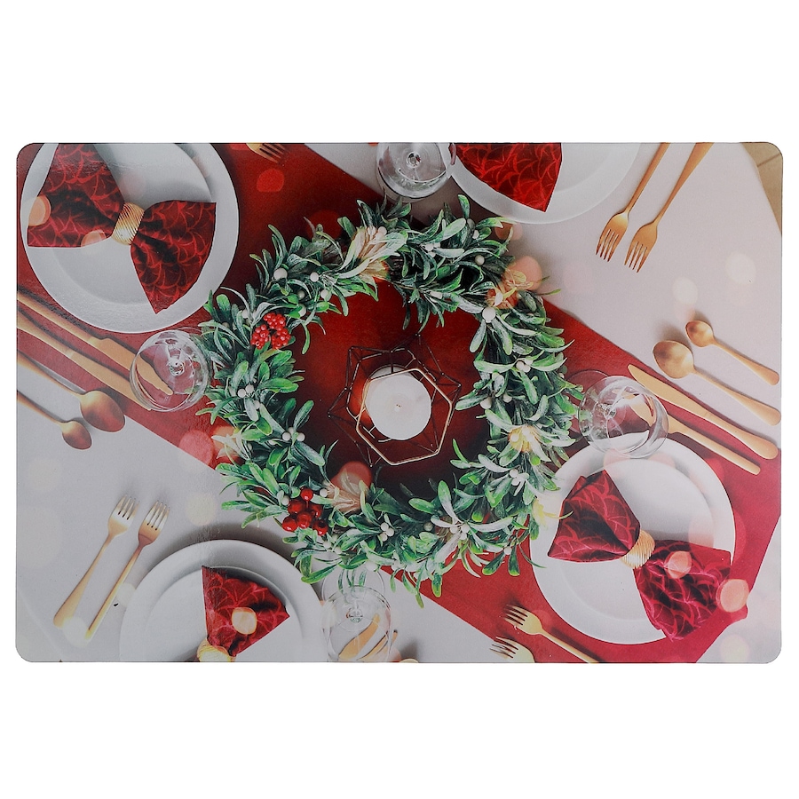 Image 736953.jpg, Product 736-953 / Price $34.99, IH Casa Décor Plastic Placemat (holiday dinner, set of 12) from IH Casa Decor on TSC.ca's Kitchen department