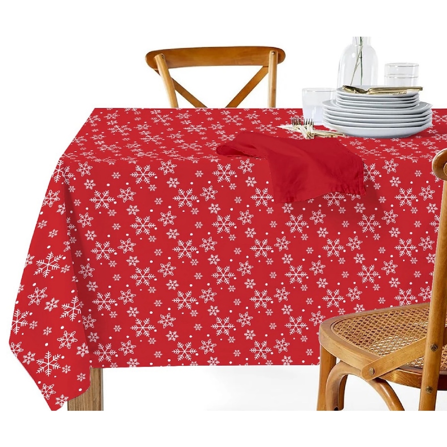 Image 736978.jpg, Product 736-978 / Price $39.99, IH Casa Décor Cotton Table Cloth (60" x 90", snowflakes) from IH Casa Decor on TSC.ca's Kitchen department