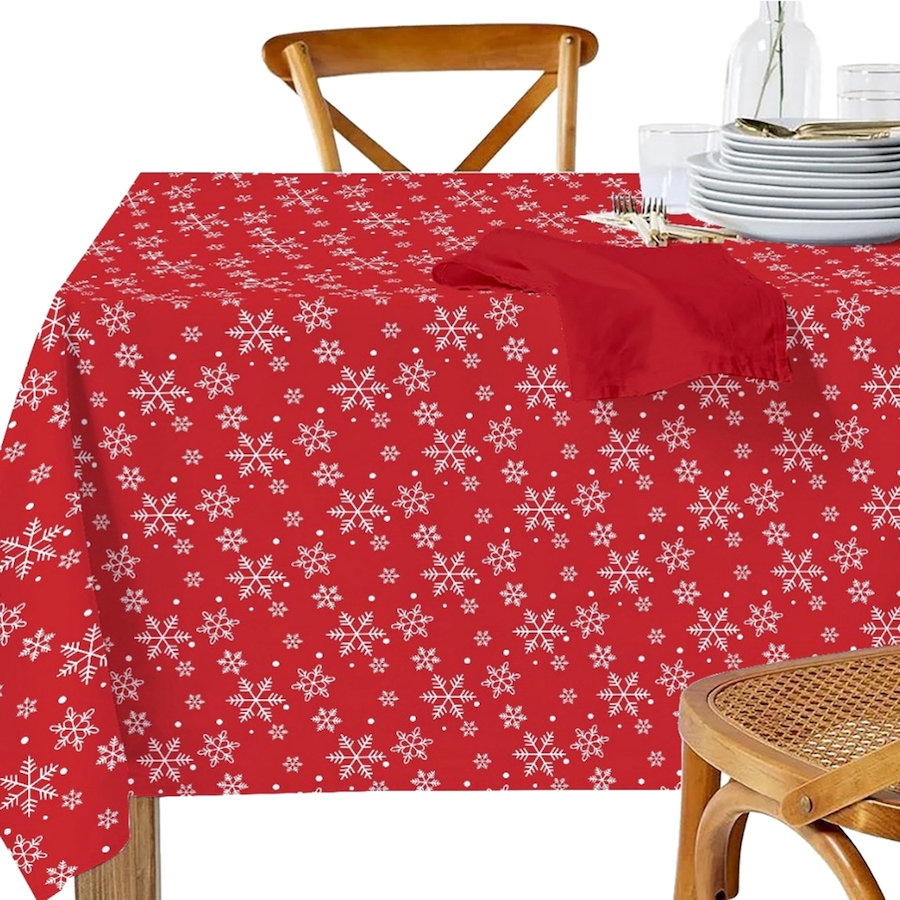 Image 736978_ALTMORE1.jpg, Product 736-978 / Price $39.99, IH Casa Décor Cotton Table Cloth (60" x 90", snowflakes) from IH Casa Decor on TSC.ca's Kitchen department