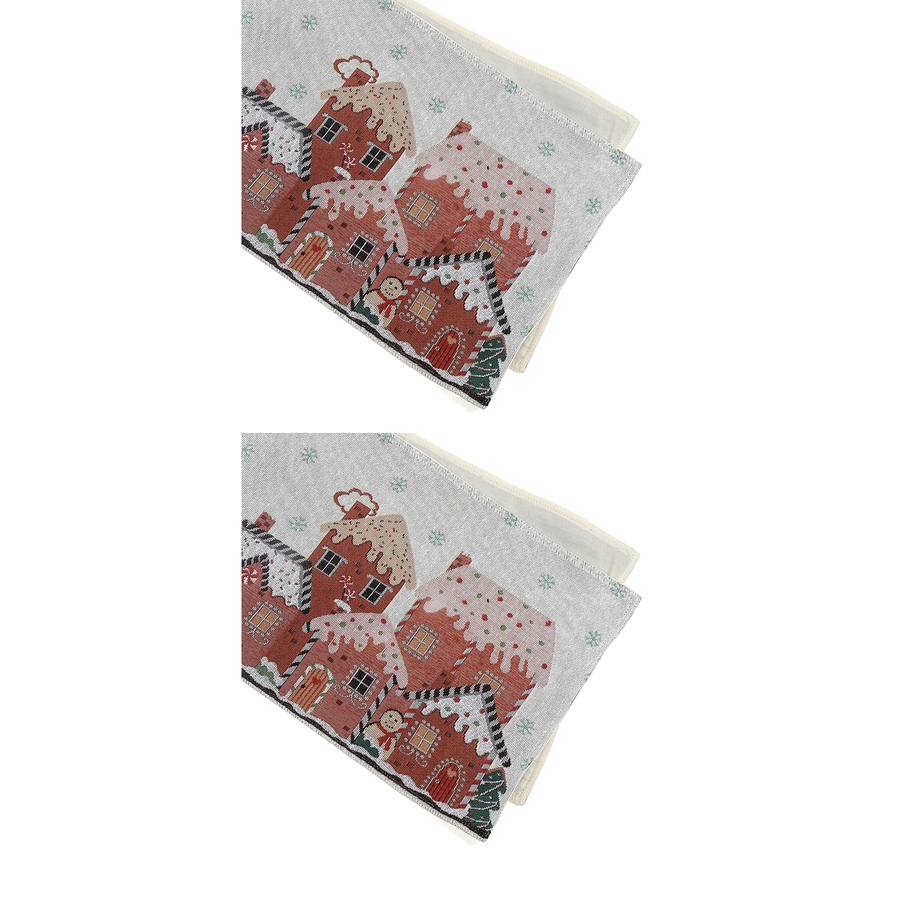 Image 736979_ALTMORE2.jpg, Product 736-979 / Price $34.99, IH Casa Décor Tapestry Table Runner (gingerbread houses, 36", set of 2) from IH Casa Decor on TSC.ca's Home & Garden department