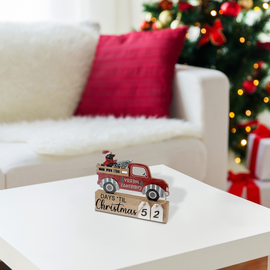 Image 737009_ALTMORE1.jpg, Product 737-009 / Price $24.99, IH Casa Décor Wooden Calendar Christmas Countdown (dog) from IH Casa Decor on TSC.ca's Home & Garden department