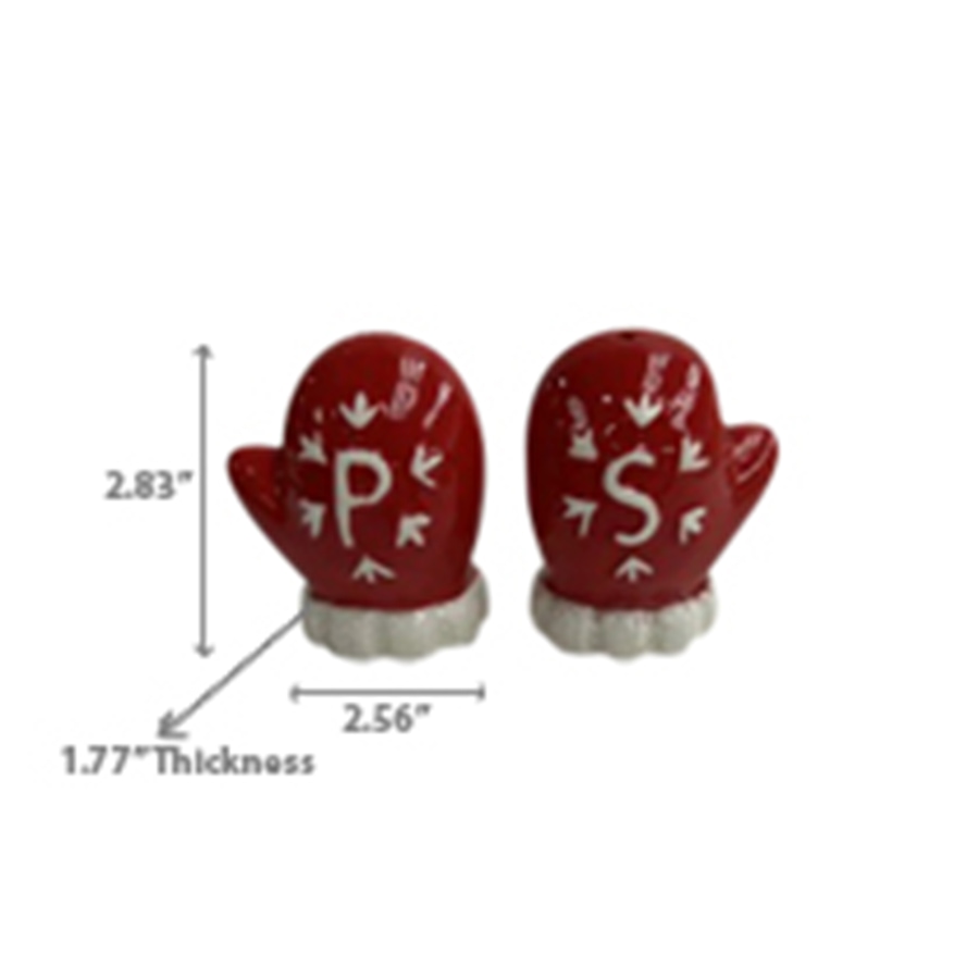 Image 737032_ALTMORE2.jpg, Product 737-032 / Price $34.99, IH Casa Décor Ceramic Mittens Salt and Pepper Shaker (set of 2) from IH Casa Decor on TSC.ca's Kitchen department