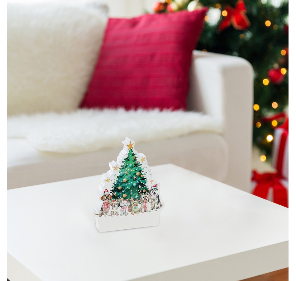 Image 737035_ALTMORE1.jpg, Product 737-035 / Price $19.99, IH Casa Décor MDF Table Block (tree with dogs) from IH Casa Decor on TSC.ca's Home & Garden department