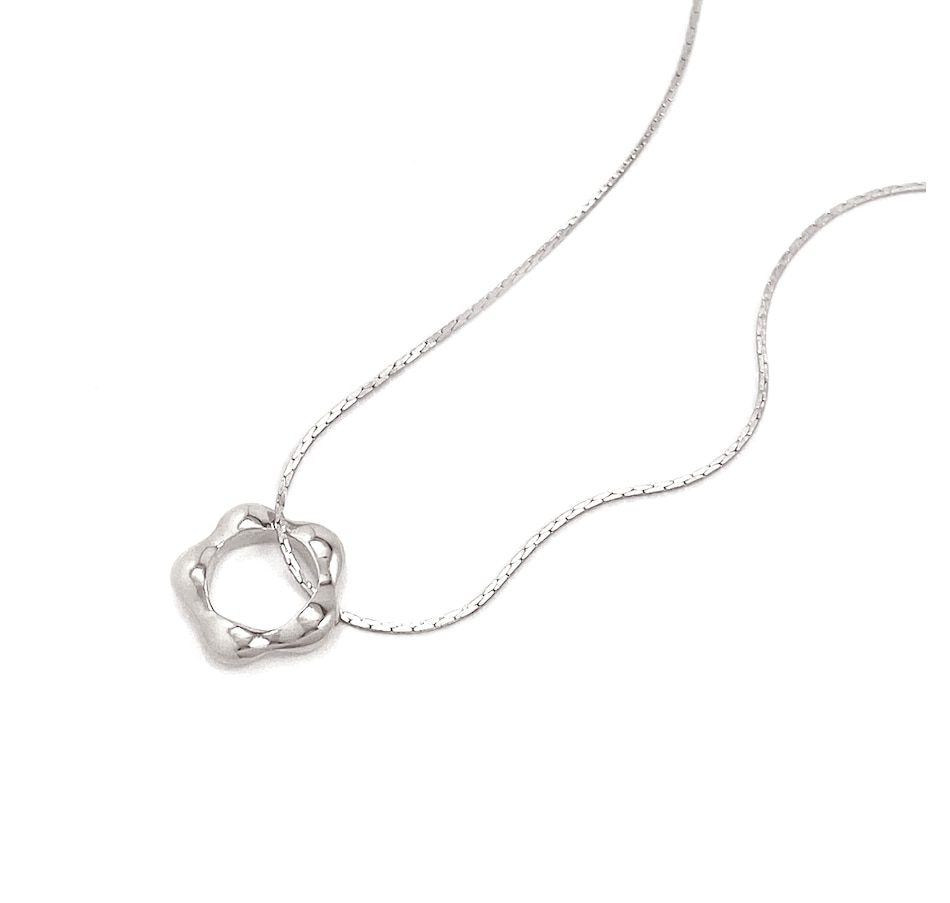 Image 737074_SIL.jpg, Product 737-074 / Price $145.00, Biko Small Wildflower Pendant Silver from Biko on TSC.ca's Jewellery department