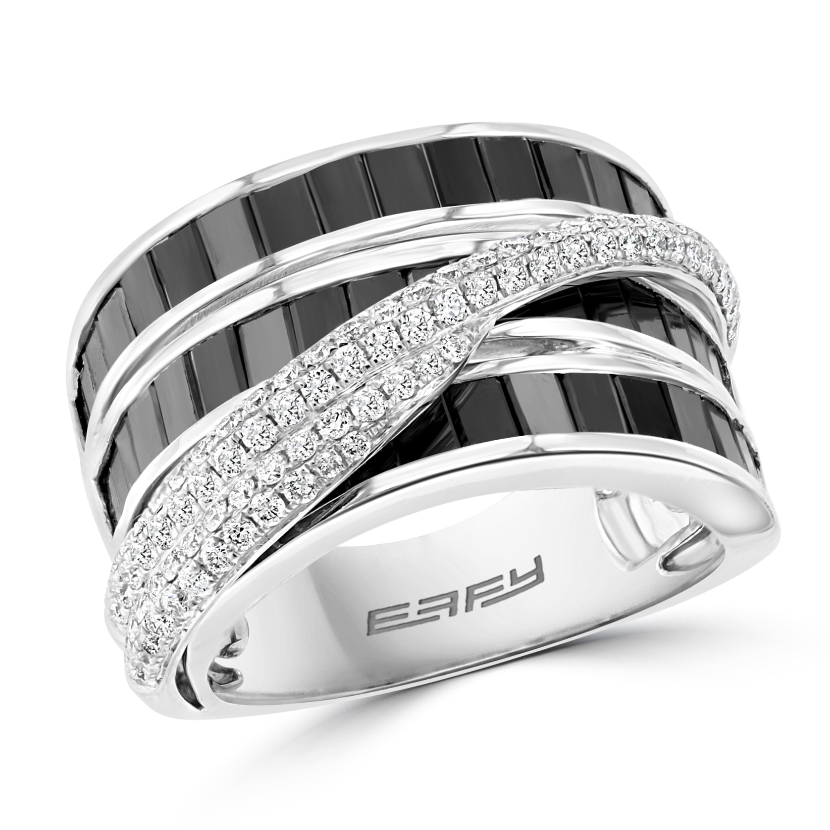 Effy diamond deals crossover ring