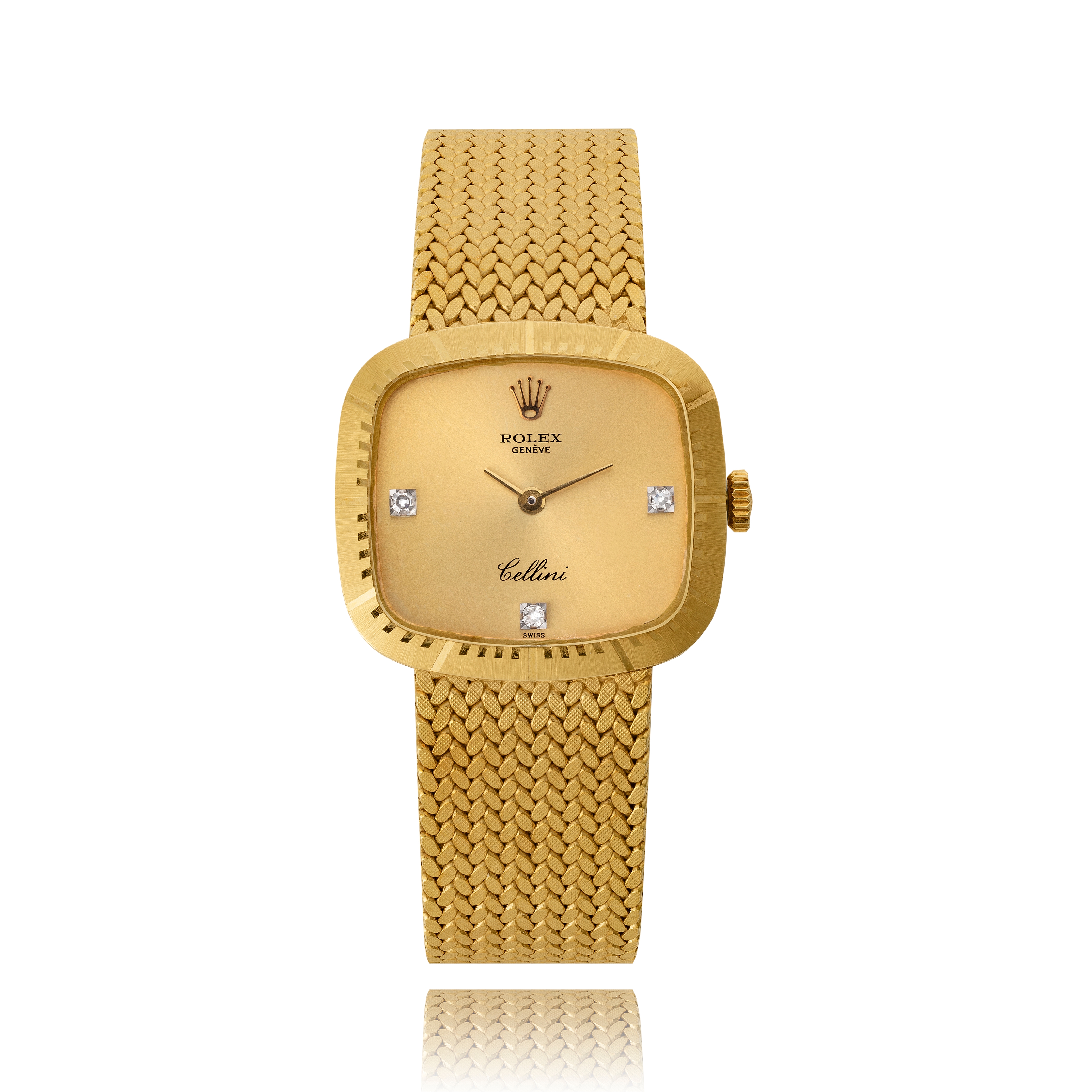 Estate Originals Lady's 18K Yellow Gold Rolex Cellini Swiss Made
