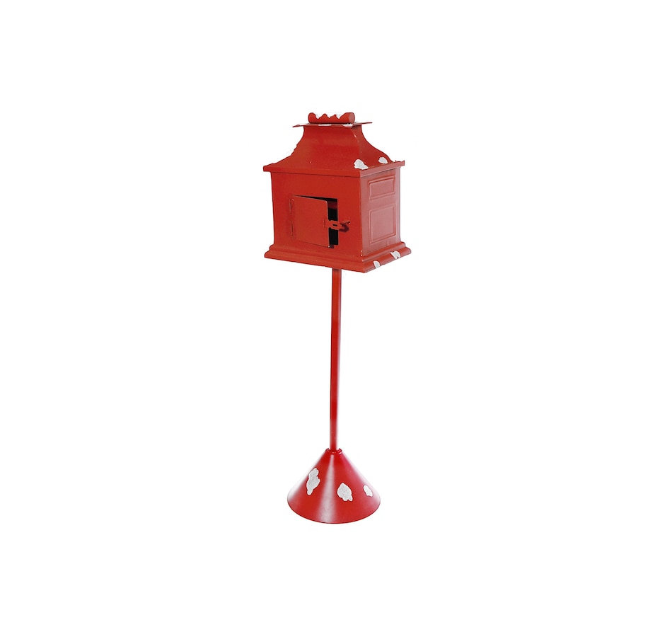 Image 737544_ALTMORE3.jpg, Product 737-544 / Price $139.99, IH Casa Décor Red Metal Mailbox from IH Casa Decor on TSC.ca's Home & Garden department