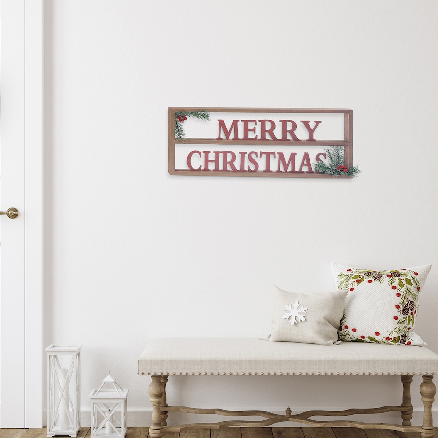 Image 737572_ALTMORE1.jpg, Product 737-572 / Price $49.99, IH Casa Décor Wooden Framed Sign (Merry Christmas) from IH Casa Decor on TSC.ca's Home & Garden department
