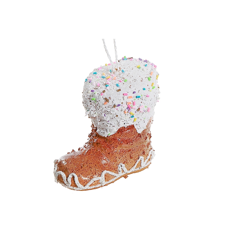 Image 737615.jpg, Product 737-615 / Price $44.99, IH Casa Décor Gingerbread Boot Ornament (set of 12) from IH Casa Decor on TSC.ca's Home & Garden department