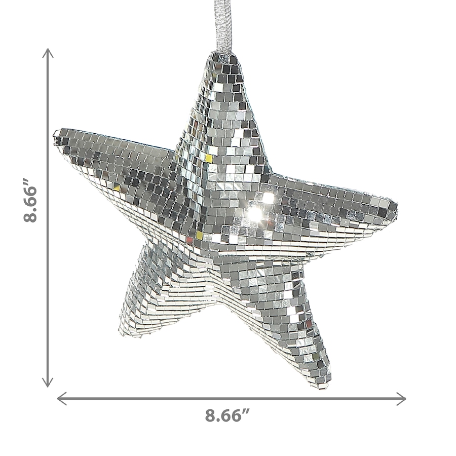 Image 737657_ALTMORE2.jpg, Product 737-657 / Price $24.99, IH Casa Décor Sparkling Disco Mirror Star Décor from IH Casa Decor on TSC.ca's Home & Garden department