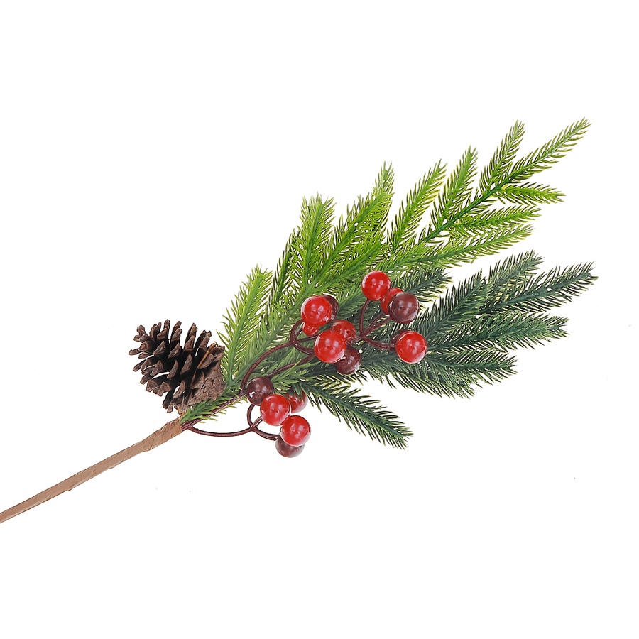 Image 737719.jpg, Product 737-719 / Price $39.99, IH Casa Décor Pine Cone and Berries Pick (set of 6) from IH Casa Decor on TSC.ca's Home & Garden department