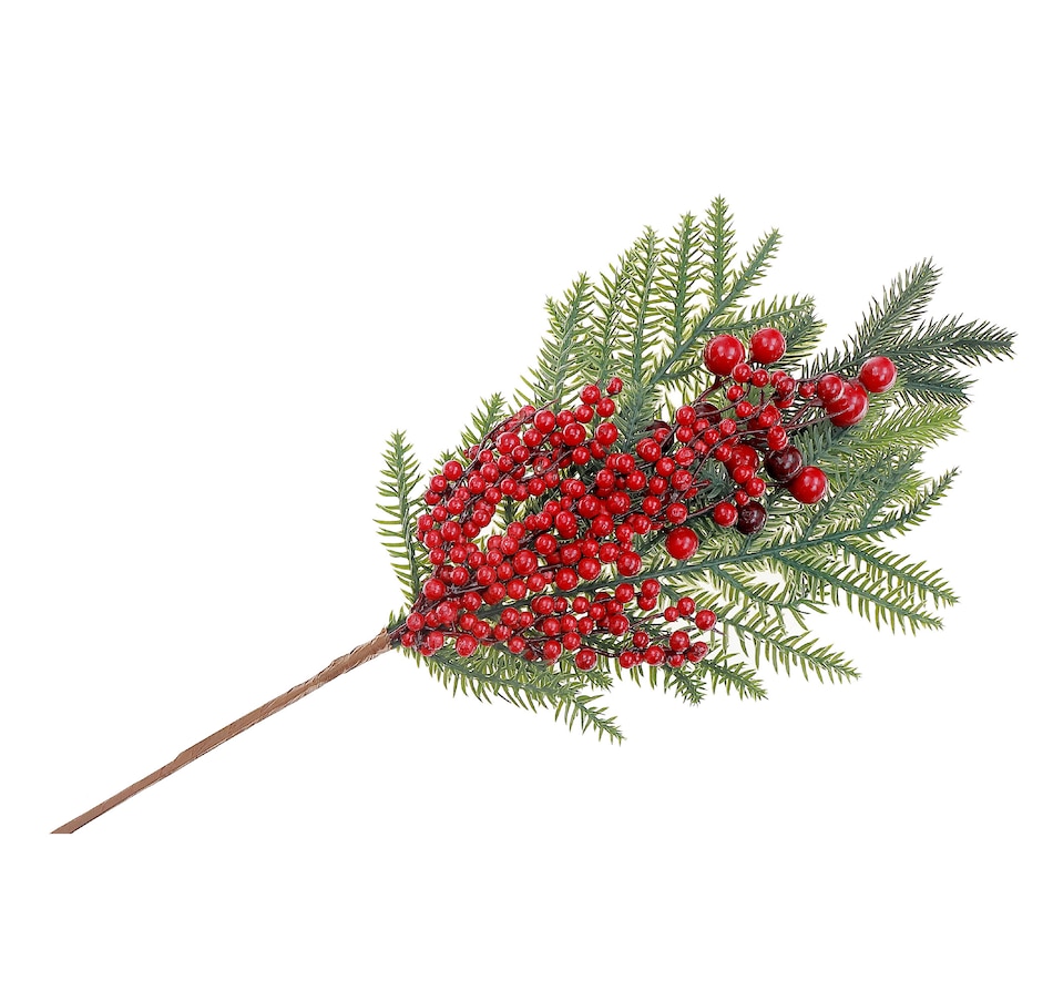 Image 737720.jpg, Product 737-720 / Price $39.99, IH Casa Décor Pine and Berries Pick (set of 6) from IH Casa Decor on TSC.ca's Home & Garden department