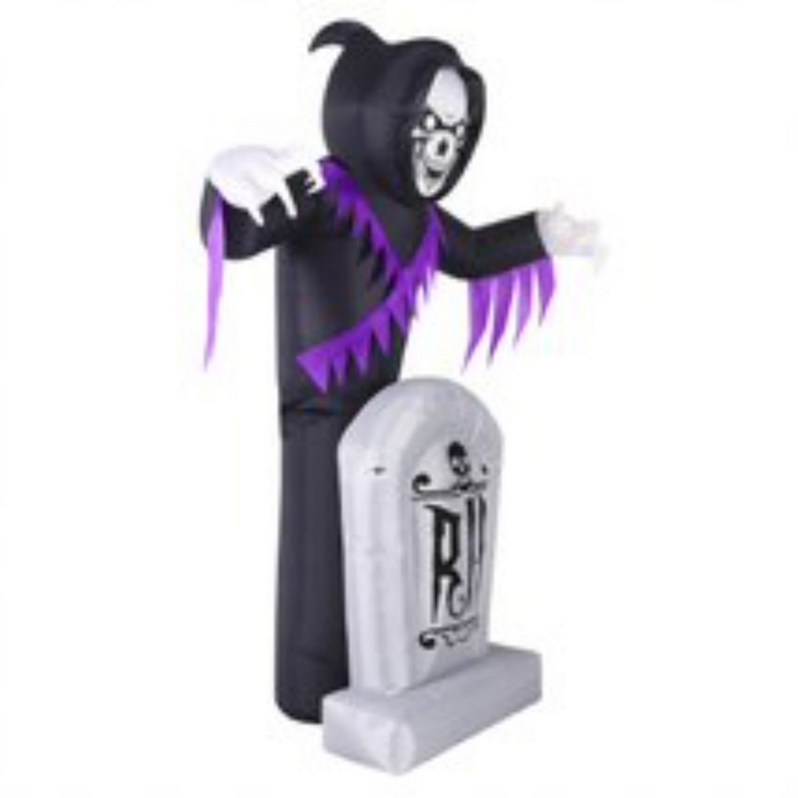 Image 737737_ALTMORE4.jpg, Product 737-737 / Price $149.99, Occasions Halloween 8' Inflatable Animated Tombstone Reaper from Occasions on TSC.ca's Home & Garden department