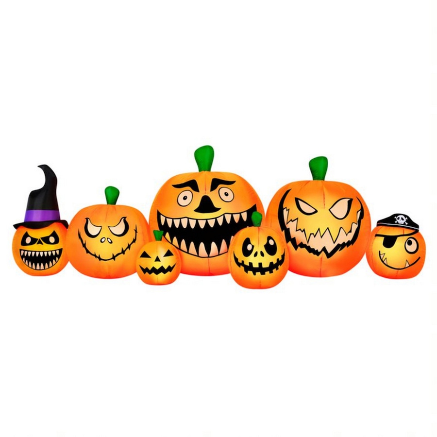 Image 737738.jpg, Product 737-738 / Price $99.99, Occasions Halloween 8' Inflatable Pumpkin Patch from Occasions on TSC.ca's Home & Garden department