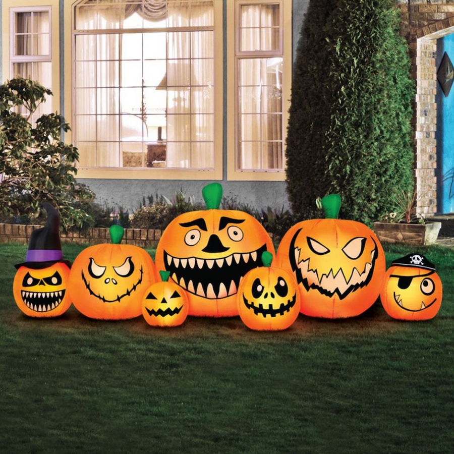 Image 737738_ALTMORE1.jpg, Product 737-738 / Price $99.99, Occasions Halloween 8' Inflatable Pumpkin Patch from Occasions on TSC.ca's Home & Garden department