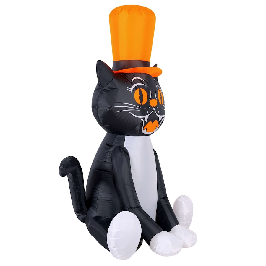 Image 737739_ALTMORE1.jpg, Product 737-739 / Price $59.99, Occasions Halloween 5' Inflatable Black Cat with Top Hat from Occasions on TSC.ca's Home & Garden department