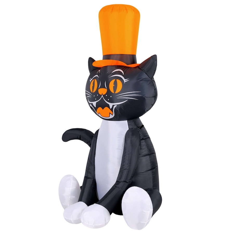 Image 737739_ALTMORE3.jpg, Product 737-739 / Price $59.99, Occasions Halloween 5' Inflatable Black Cat with Top Hat from Occasions on TSC.ca's Home & Garden department