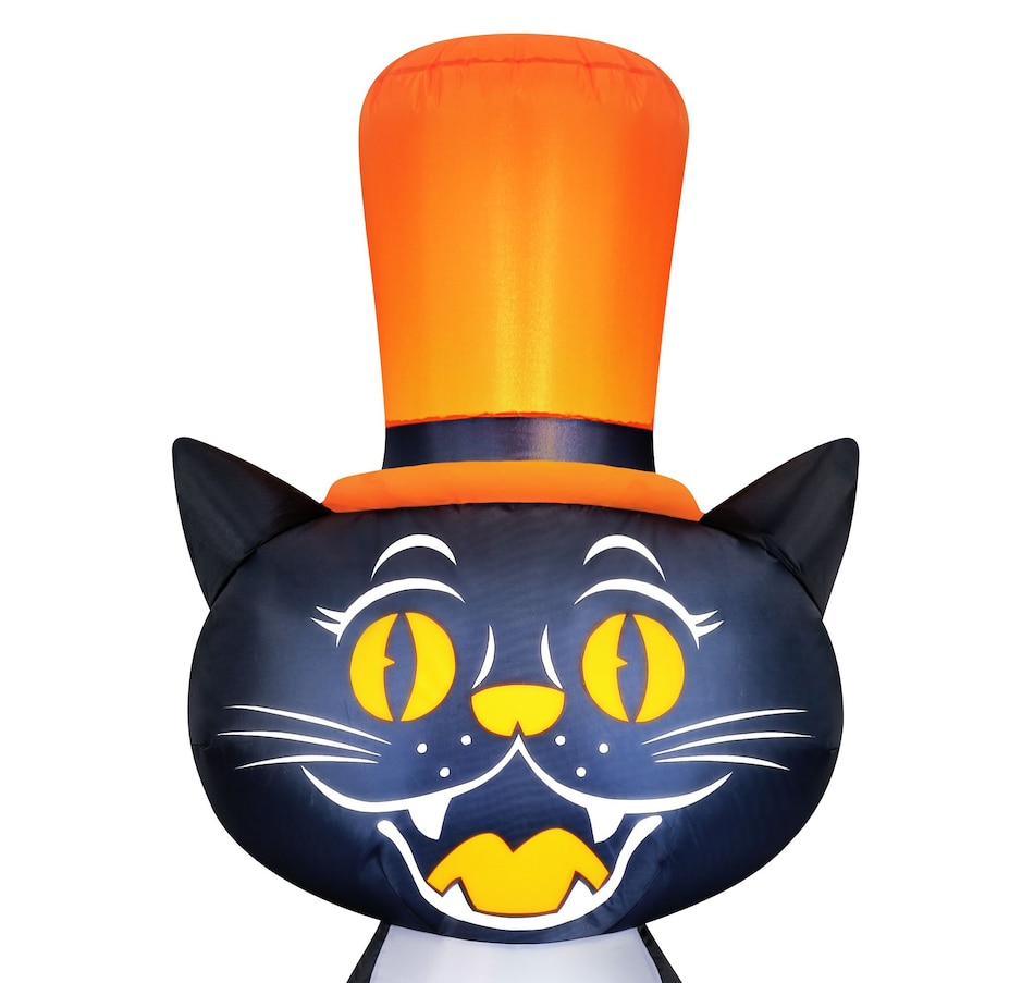 Image 737739_ALTMORE8.jpg, Product 737-739 / Price $59.99, Occasions Halloween 5' Inflatable Black Cat with Top Hat from Occasions on TSC.ca's Home & Garden department