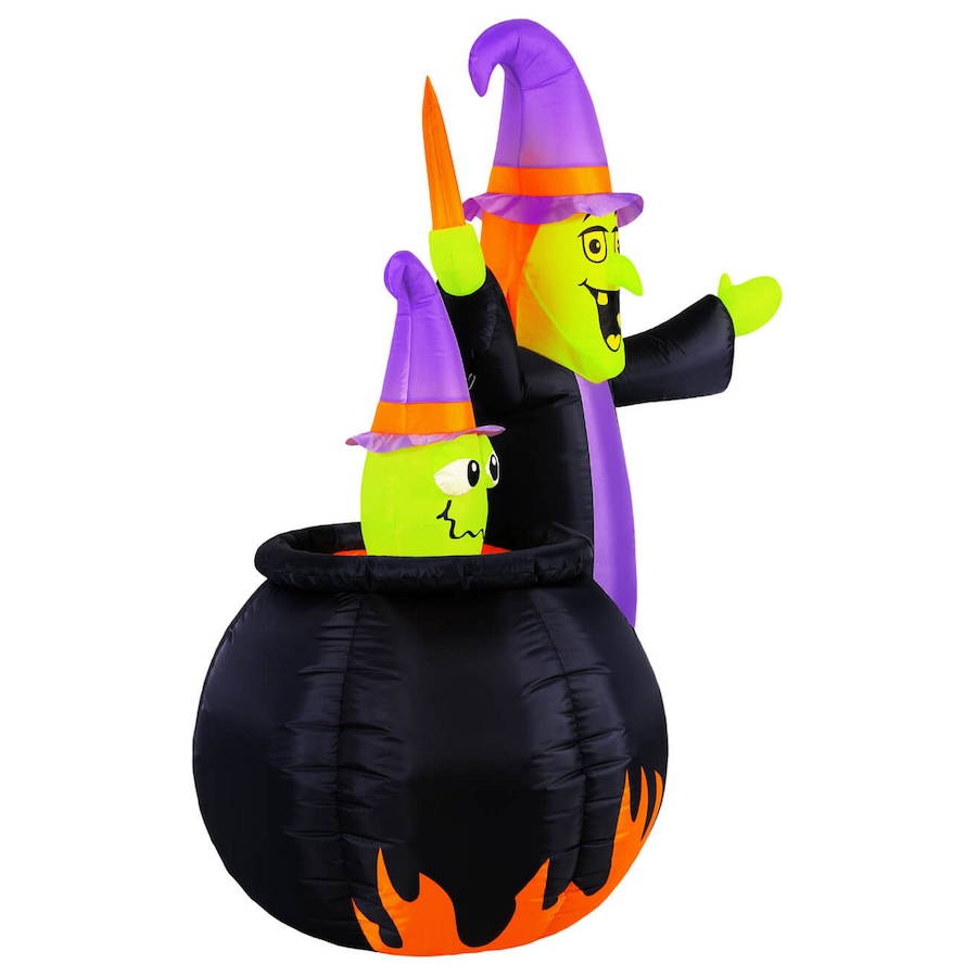 Image 737748_ALTMORE3.jpg, Product 737-748 / Price $119.99, Occasions Halloween 5' Inflatable Animated Witch with Cauldron from Occasions on TSC.ca's Home & Garden department