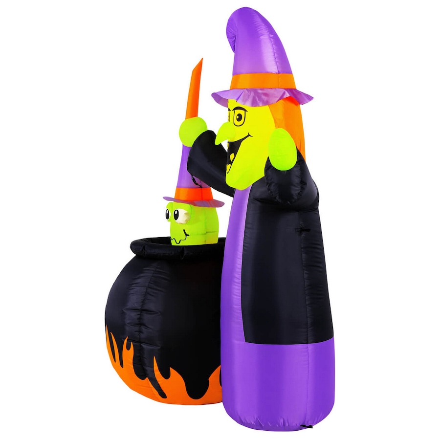 Image 737748_ALTMORE5.jpg, Product 737-748 / Price $119.99, Occasions Halloween 5' Inflatable Animated Witch with Cauldron from Occasions on TSC.ca's Home & Garden department