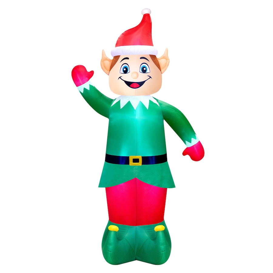 Image 737754.jpg, Product 737-754 / Price $329.99, Occasions Christmas 20' Inflatable Colossal Waving Elf from Occasions on TSC.ca's Home & Garden department