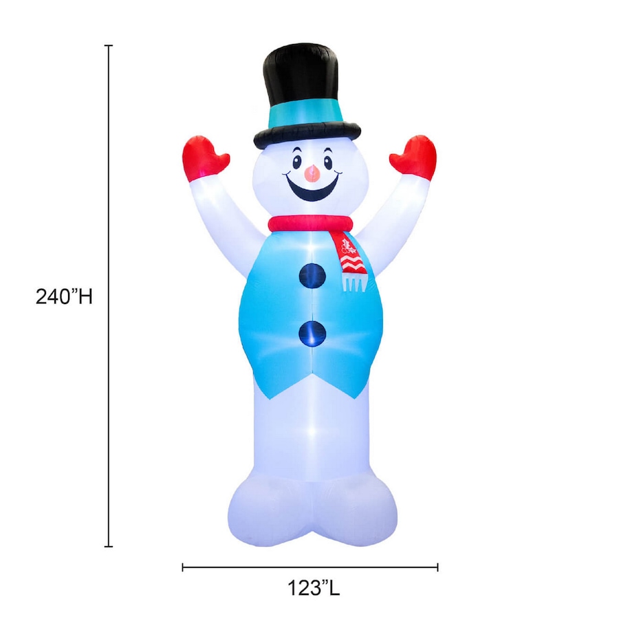Image 737755_ALTMORE1.jpg, Product 737-755 / Price $329.99, Occasions Christmas 20' Inflatable Colossal Snowman from Occasions on TSC.ca's Home & Garden department