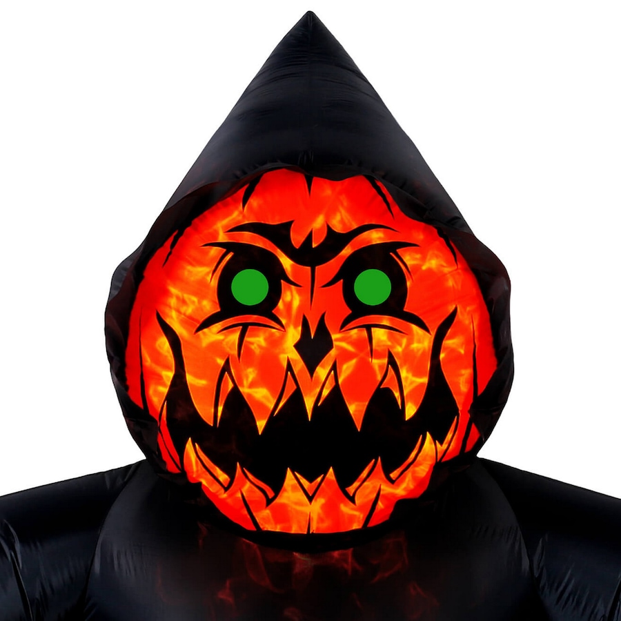 Image 737757_ALTMORE3.jpg, Product 737-757 / Price $99.99, Occasions Halloween 7' Inflatable Pumpkin Reaper with Swirling Lights from Occasions on TSC.ca's Home & Garden department