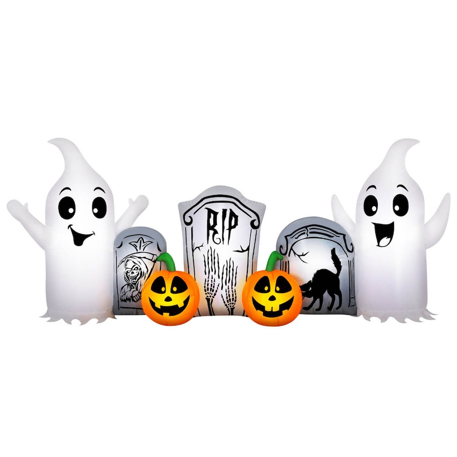 Image 737758.jpg, Product 737-758 / Price $119.99, Occasions Halloween 8' Inflatable Ghost and Tombstone Scene from Occasions on TSC.ca's Home & Garden department