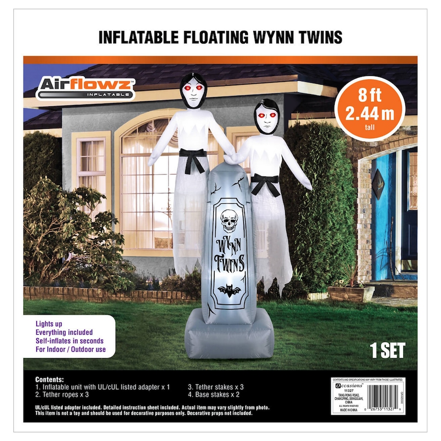 Image 737759_ALTMORE4.jpg, Product 737-759 / Price $139.99, Occasions Halloween 8' Inflatable Floating Wynn Twins from Occasions on TSC.ca's Home & Garden department
