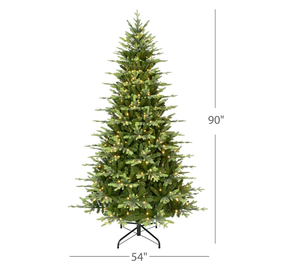 Image 737761_ALTMORE5.jpg, Product 737-761 / Price $329.99, Puleo 7.5' Pre-Lit Carrington Fir Tree from Puleo on TSC.ca's Home & Garden department