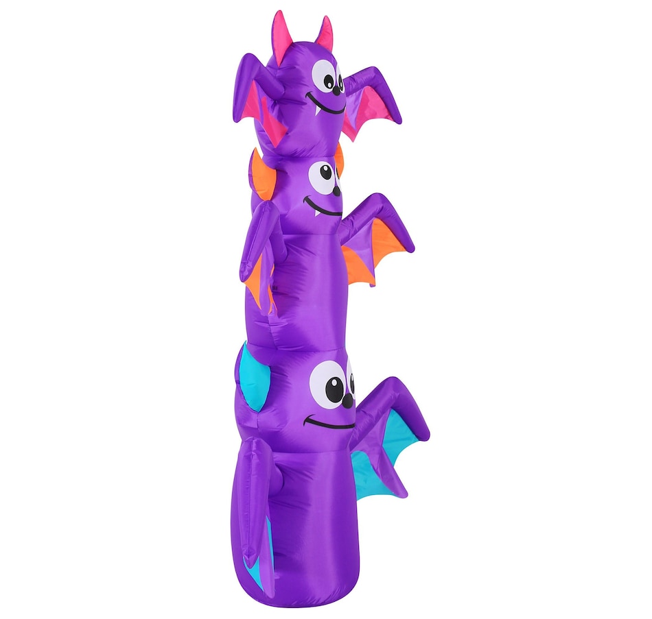 Image 737766_ALTMORE7.jpg, Product 737-766 / Price $55.99, Occasions Halloween 6' Inflatable Bat Stack from Occasions on TSC.ca's Home & Garden department