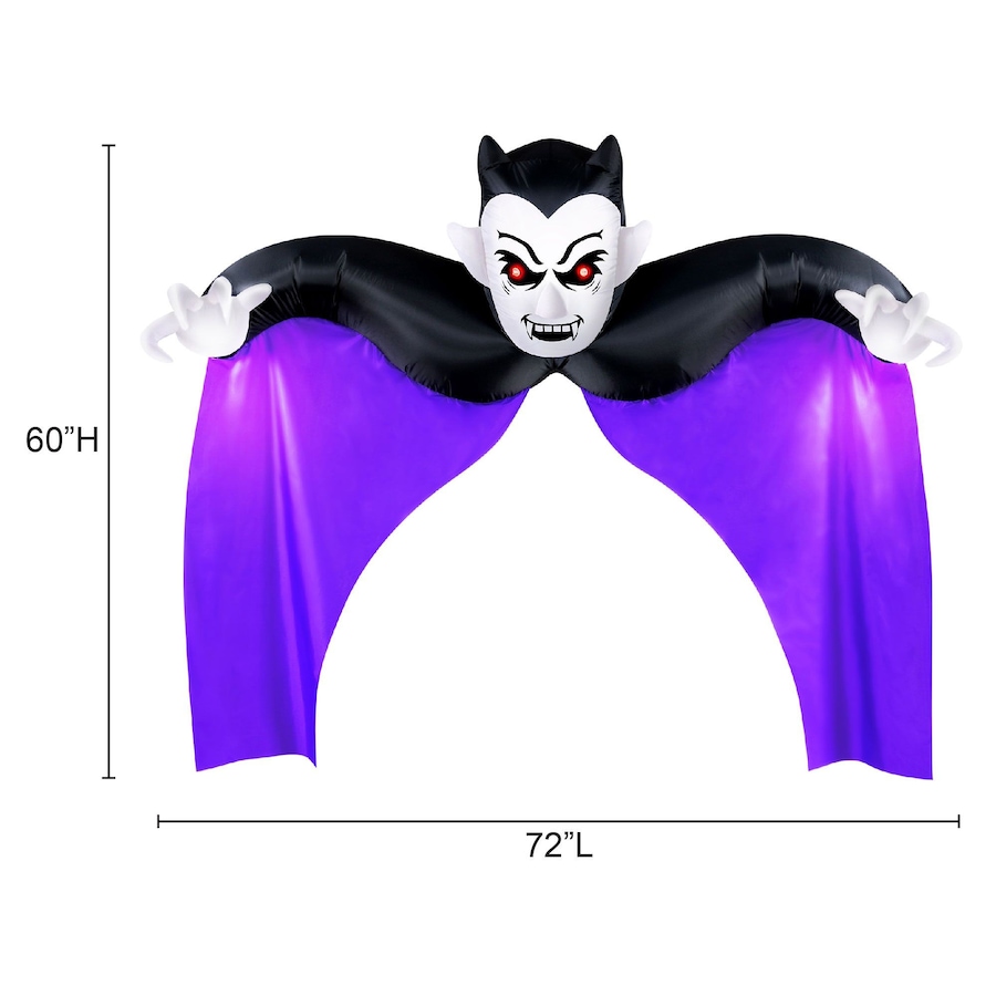 Image 737767_ALTMORE7.jpg, Product 737-767 / Price $64.99, Occasions Halloween 6' Inflatable Hanging Vampire from Occasions on TSC.ca's Home & Garden department