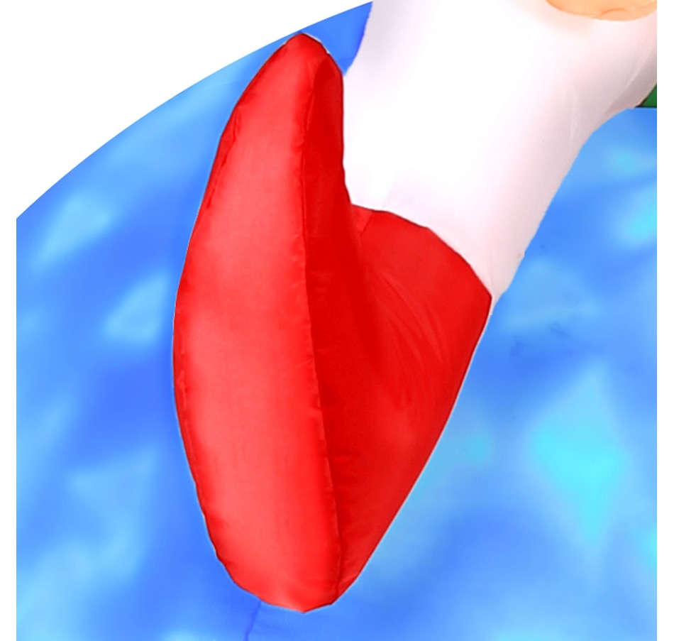 Image 737768_ALTMORE7.jpg, Product 737-768 / Price $51.99, Occasions Christmas 5' Inflatable Elf on Ornament with LED Lights from Occasions on TSC.ca's Home & Garden department